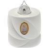 Holyart Lumini votivi: Candela a batteria Lumada bianca luce fissa Papa Francesco