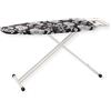SensaHome Asse da Stiro - Tavolo da Stiro Pieghevole con Supporto per Ferro da Stiro - 120x38 cm - Fantasia Floreale