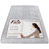 Tex family Tendina Fata - Tende per Interni e Tende a Vetro - Tendine Finestra a Vetro Semitrasparenti Ricamate con Fili Lurex - Poliestere 100% - Pronte all'Uso con Tunnel - 2 Teli - Cm. 60x150 - Bianca