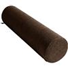 Yekuhe Cuscino Cilindrico Memory Foam Personalizzabile - Federa Rimovibile e Lavabile con Cerniera per Sostegno Cervicale(Caffè scuro,70x20cm)