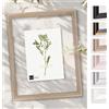 Bildershop-24 Telaio in vetro doppio con doppi vetri, Prio in Rovere Sonoma 30x30cm con vetro acrilico, cornice per quadri con doppi vetri