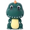 Vaileal Salvadanaio a forma di dinosauro, salvadanaio per bambini con dinosauro, ottima idea regalo per compleanni, scuola e altre occasioni (verde)