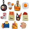 MZSX Set di 11 calamite da frigo da cucina, magneti da frigorifero a ufficio, lavagna, mappa, disegno dei bambini, arti e artigianato, organizzare l'ufficio, divertenti in vetro, decorazione divertente