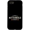 Mittenwald Germany Alpine City Travel Ap Custodia per iPhone SE (2020) / 7/8 Mittenwald Germania City Travel Montagne panoramiche