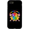First Day Winner Dabbing Pencil Cool Sun Custodia per iPhone SE (2020) / 7/8 Quinto grado Quinta elementare Ruota Spin Win Divertente Ritorno a scuola