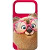 Disney Custodia per iPhone 17 Pro Max Disney Zootopia 2 Dr. Fuzzby Quokka Big Face Red