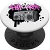 Hip Hop dancing dancers street art & art Hip hop danza street art graffiti vernice spray ballerino PopSockets PopGrip Adesivo