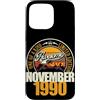 Jahrgang 1990 36. Geburtstag Awesome Custodia per iPhone 15 Pro Max Grande da novembre 1990 36° compleanno frase 36 anni