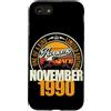 Jahrgang 1990 36. Geburtstag Awesome Custodia per iPhone SE (2020) / 7/8 Grande da novembre 1990 36° compleanno frase 36 anni