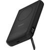 Belkin UltraCharge Pro Power Bank 10.000 mAh Magnetico Qi2 25W, Caricatore Portatile USBC 2 in 1 con Anello Magnetico, Supporto e Display Digitale, Power Bank per iPhone, Galaxy, Pixel, iPad, Nero