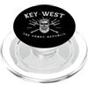 Key West Conch Republic Fishing Scuba Re Poseidon Conch Republic vintage di Key West Florida PopSockets PopGrip per MagSafe