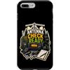 Jimbeels Custodia per iPhone 7 Plus/8 Plus ANTENNA CHECK READY Radioamatore Portatile Campo