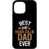 I Love Rough Collies Apparel Custodia per iPhone 13 Pro Max Miglior cane da compagnia sveglio del papà del collie ruv