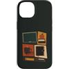 Teacher & Classroom Co. Custodia per iPhone 14 Insegnante Forniture scolastiche Libri Caffè