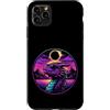Vaporwave Dragon Co. Custodia per iPhone 11 Pro Max Vaporwave Dragon Occhiali da sole Solar Eclipse