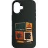 Teacher & Classroom Co. Custodia per iPhone 16 Insegnante Forniture scolastiche Libri Caffè