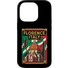Florence Travel Art Studio Custodia per iPhone 14 Pro Firenze Italia Bandiera Italiana Viaggio Grafico