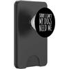 Hi Doggy Scusa se non posso, i miei cani hanno bisogno di me - Funny Dog Moms & Dads PopSockets PopWallet per MagSafe