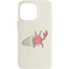 Crabby Shell Shop Custodia per iPhone 14 Pro Max Divertente design con motivo a forma di granchio, con onde sull'oceano e sulla spiaggia