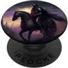PM-Artistic Il minaccioso cavaliere nella notte PopSockets PopGrip Adesivo