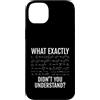 Chemist Science Lab Humor Custodia per iPhone 14 Plus Chimico Scienza Chimica Humor Lab Design