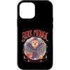 EduEly Studio Shop - Officially Licensed Custodia per iPhone 12 mini Black Meowgic - Gatto strega occulto per Halloween