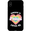 Someone Loves Me In Portugal Love PT Cou Custodia per iPhone XS Max Qualcuno in Portogallo mi ama Orgoglioso Portogallo portoghese