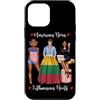 Darling Dogz Custodia per iPhone 12 mini Americano Born Lithuanian Roots Nero Da Donna Africano