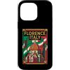 Florence Travel Art Studio Custodia per iPhone 14 Pro Max Firenze Italia Bandiera Italiana Viaggio Grafico