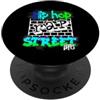 Shopp Hip Hop Rap Street Life Dance Melanina Nero Uomo Donna Bambini PopSockets PopGrip Adesivo