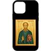 Icone ortodosse Regali & Co. Custodia per iPhone 12 mini Icona ortodossa San Aidano di Lindisfarne