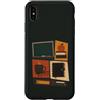 Teacher & Classroom Co. Custodia per iPhone XS Max Insegnante Forniture scolastiche Libri Caffè