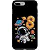 Cosmic Kiddo Designs Custodia per iPhone 7 Plus/8 Plus Astronauta numero otto pianeti spaziali cosmo