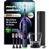 Philips Sonicare Next-Generation DiamondClean 8500 Spazzolino elettrico - con Feedback di pressione, 18 impostazioni, blu scuro, HX8515/13