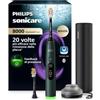 Philips Sonicare Next-Generation DiamondClean 8000 Spazzolino elettrico - con Feedback di pressione, 15 impostazioni, verde scuro, HX8312/14