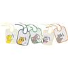Playshoes 507145 - Bavaglini con laccetti 5er Pack