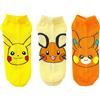 Pokémon Calze sneaker Pokemon Center tipo elettrico 3 paia grandi 26-29 cm Giappone N...