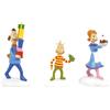 Department 56 Dr. Seuss Grinch Village Figurine 3-Piece Who-Ville Amici E Vicini