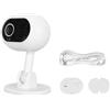 BONKZEBU Telecamera di Sicurezza Domestica HD 1080P Visione Notturna Rilevamento Movimento WiFi Smart Baby Monitor per Interni Ed Esterni