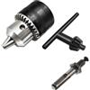 Atxyaa Mandrino for trapano in metallo da 1,5-10 mm, con chiave, filettatura 3/8-24UNF, tipo chiave for impieghi leggeri, for punte, cacciaviti, maschi e bussole(Chuck and SDS PLUS)