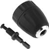 Atxyaa Adattatore Convertitore For Mandrino Autoserrante For Trapano Elettrico Senza Chiave, Aria, Senza Fili, 1/32-3/8 Pollici, 24 UNF, 0,8-10 Mm, 2-13 Mm(Type 2)