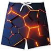 TUONROAD Costumi Bambino Ragazzi Mare 3D Stampato Bermuda da Bagno Asciugatura Rapida Costume Surf Pantaloncini 13-14 Anni