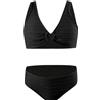 Happy Cherry Ragazza Bikini Set Coste Bambina Estate Due Pezzi Costume da Bagno Colore Puro Moda Spiaggia Costumi da Bagno per Ragazze 10-11 Anni