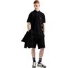 Armani Exchange Polo da Uomo Icon Project, Logo Ricamato, Nero, XXL, Nero, XXL