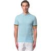 K-Way Polo Vincent Piqué Color Celeste, azzurro, L