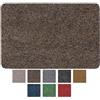 ANRO - Zerbino Poet, lavabile, impermeabile e robusto per ingresso, porta di casa, corridoio, cucina, camera da letto, 40 x 60 cm, colore: marrone scuro