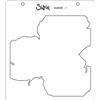 Sizzix Making Tool Layered Stencil 6X6 By Olivia Rose-Peony