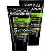 L'Oreal Paris L'Oréal Men Expert puro Carbone Gel Detergente Multi-Purifiant Viso per Uomo - 2 unità x 100 ml