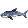 Pchnfei 1 clip a forma di balena a forma di squalo blu, clip a mascella per capelli a forma di animale, accessori per lo styling, accessori per lo styling a forma di squalo