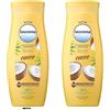 Italy Shop Service Leocrema, 2 creme idratanti per il corpo con cocco, idratazione intensiva per 72 ore, per tutti i tipi di pelle, 250 ml, + portachiavi Italy Shop Service 0